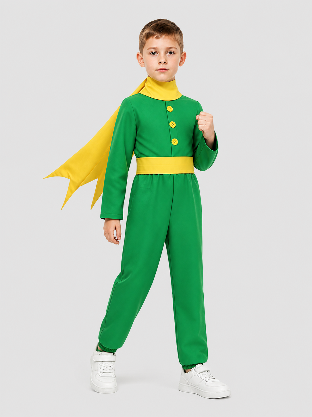 Children's Little Prince Costume, Green and Yellow Costumes detail 2