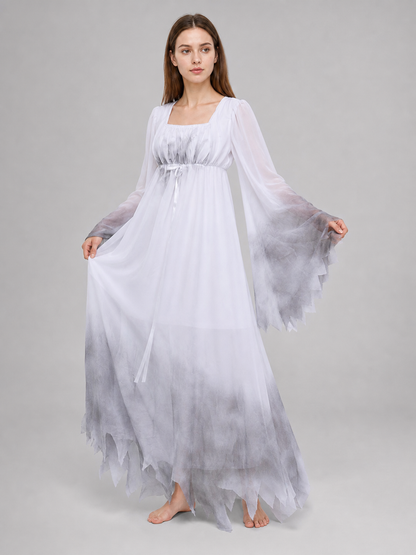 Halloween Cosplay Dress with Wide Sleeves