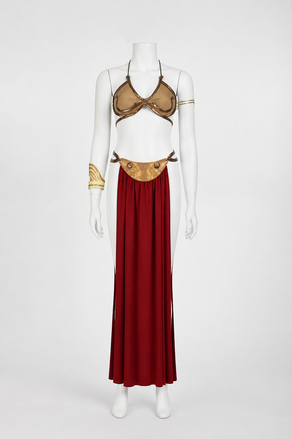 Cosplay Costume: Top and Long Skirt with Slit