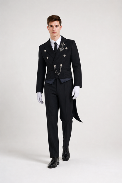 Cosplay Costume, Tailcoat with Vest and Trousers Costumes detail 2