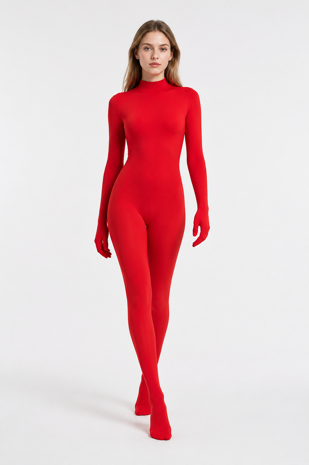 Fitted jumpsuit with covered hands and feet product detail 2