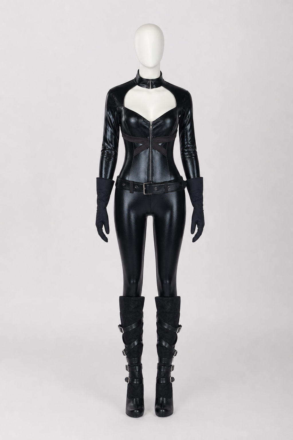 Animal Character Costume with Mask and Gloves