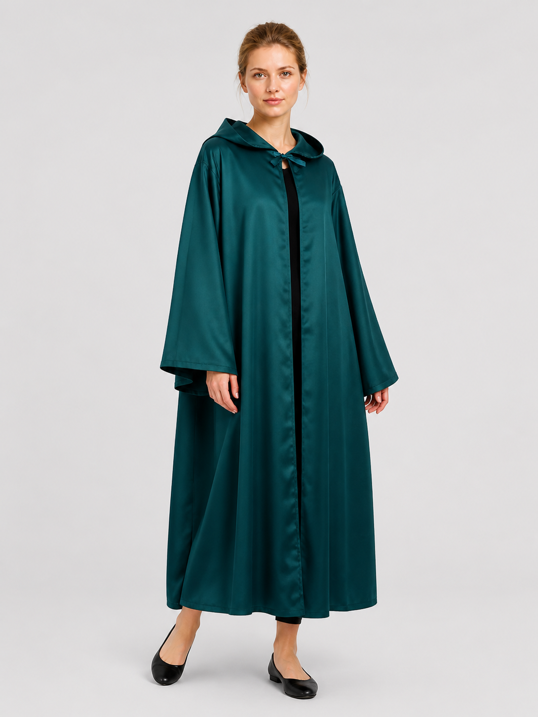Star Wars Hooded Cloak for Cosplay, Green Costume Capes detail