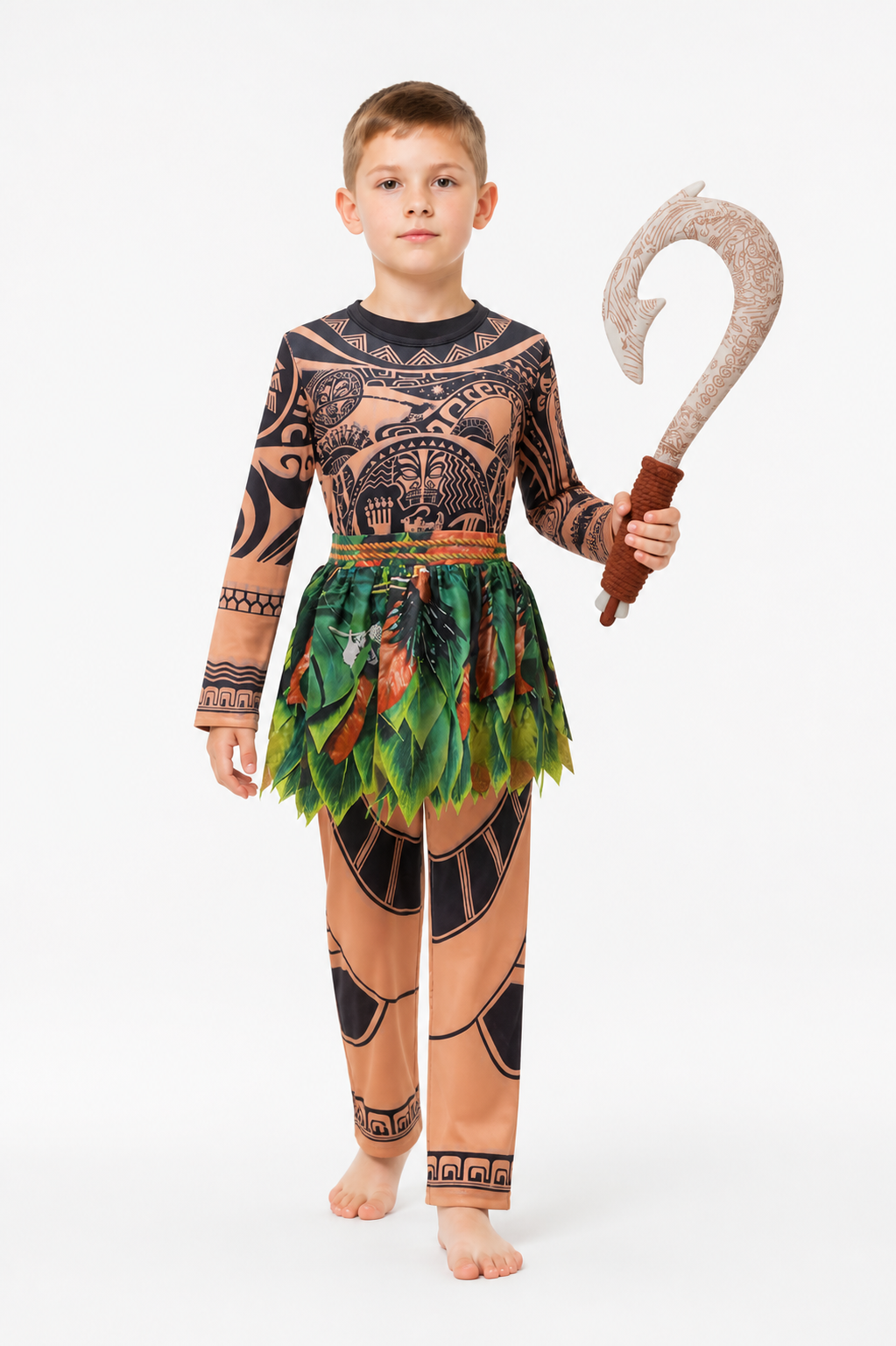 Maui Carnival Costume with Leaves and Hook Costumes detail 2