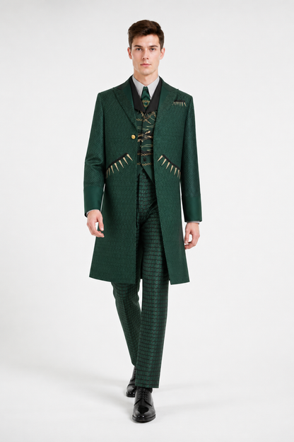 Cosplay Costume with Vest and Neck Scarf Costumes detail 2