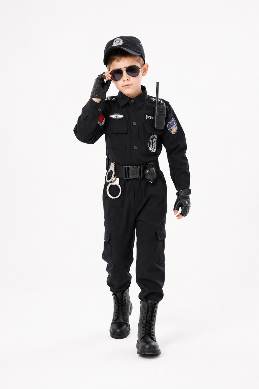 Children’s Police Officer Costume with Accessories product detail 2