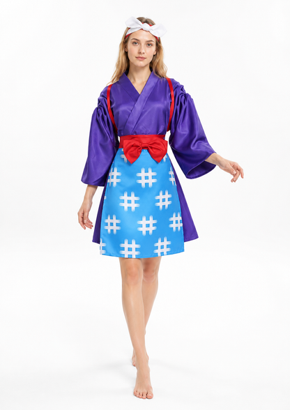 Animal Crossing Costume with Red Bow and Collar Costume Accessories detail 2