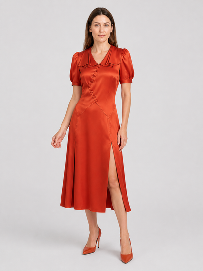 Long Dark Fantasy–Style Cosplay Dress product detail 2