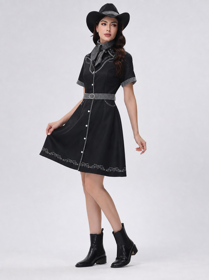Western-Style Stage Costume for Cosplay Costumes detail