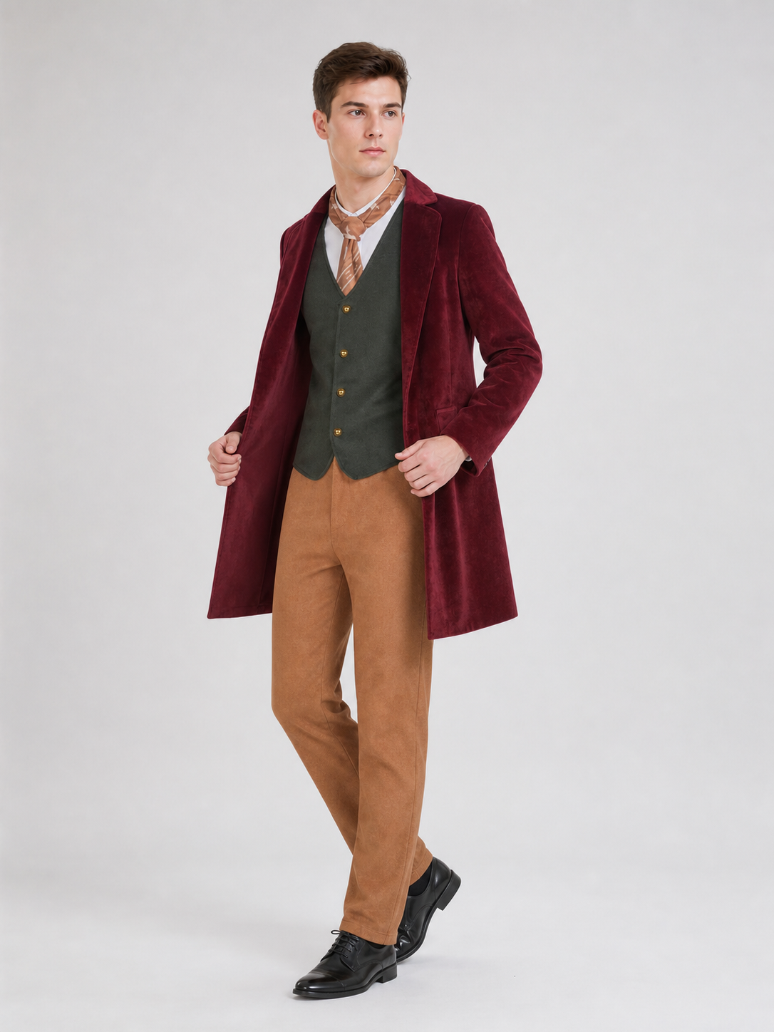Bilbo Baggins Cosplay Costume, Five-Piece Set