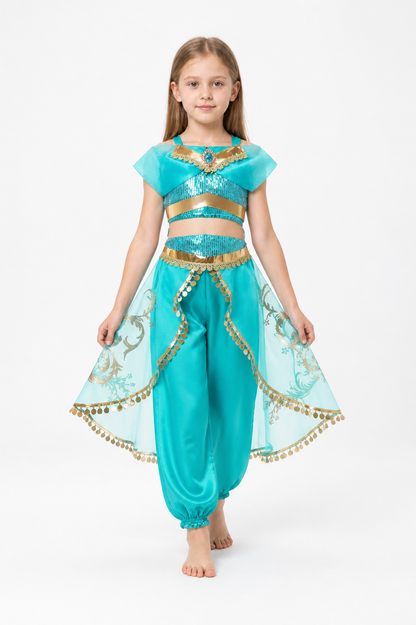 Children's Sequined Halloween Carnival Costume Costumes detail 2
