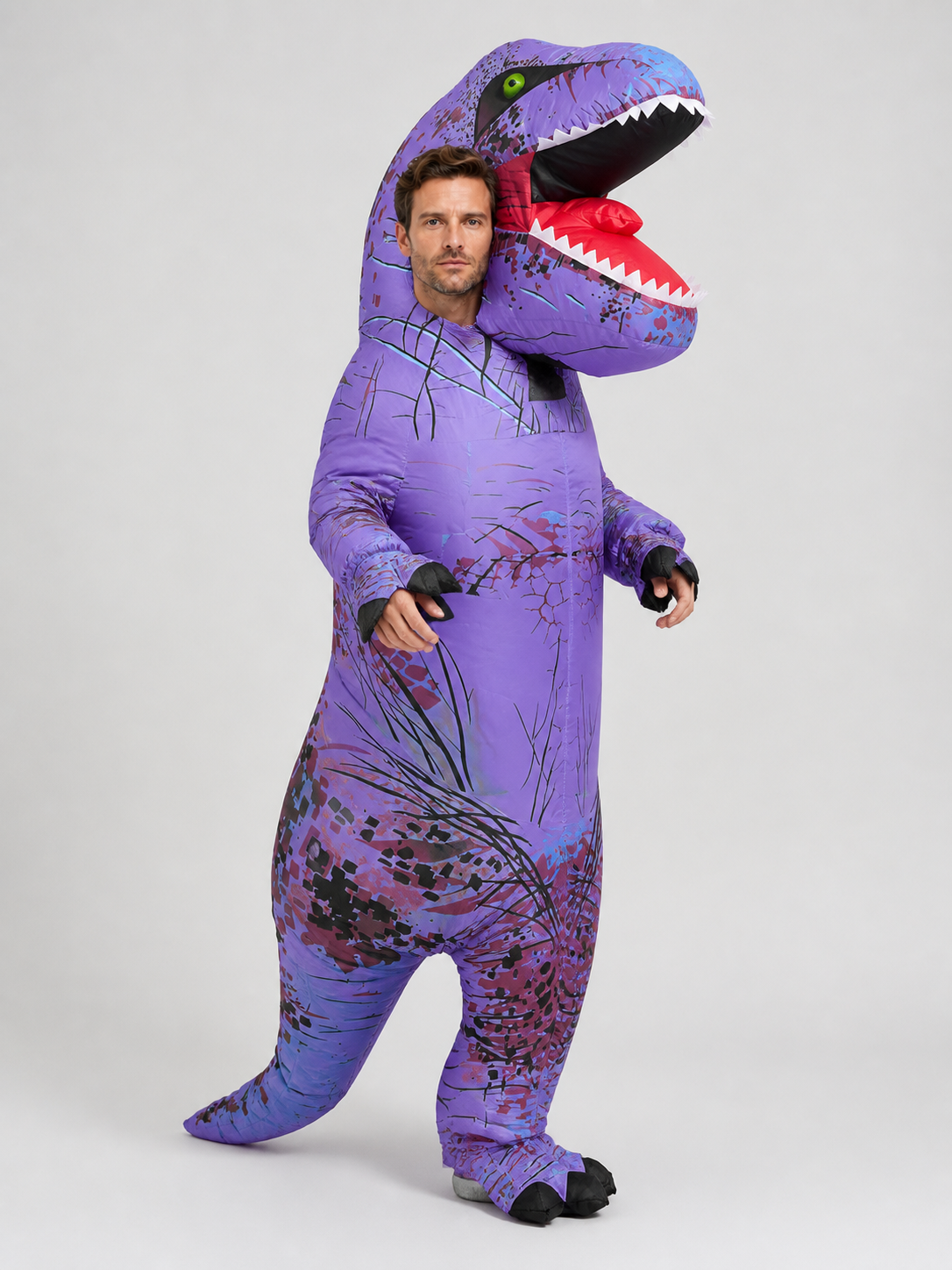 Dinosaur Costume for Adults and Children for Halloween Costumes detail 2