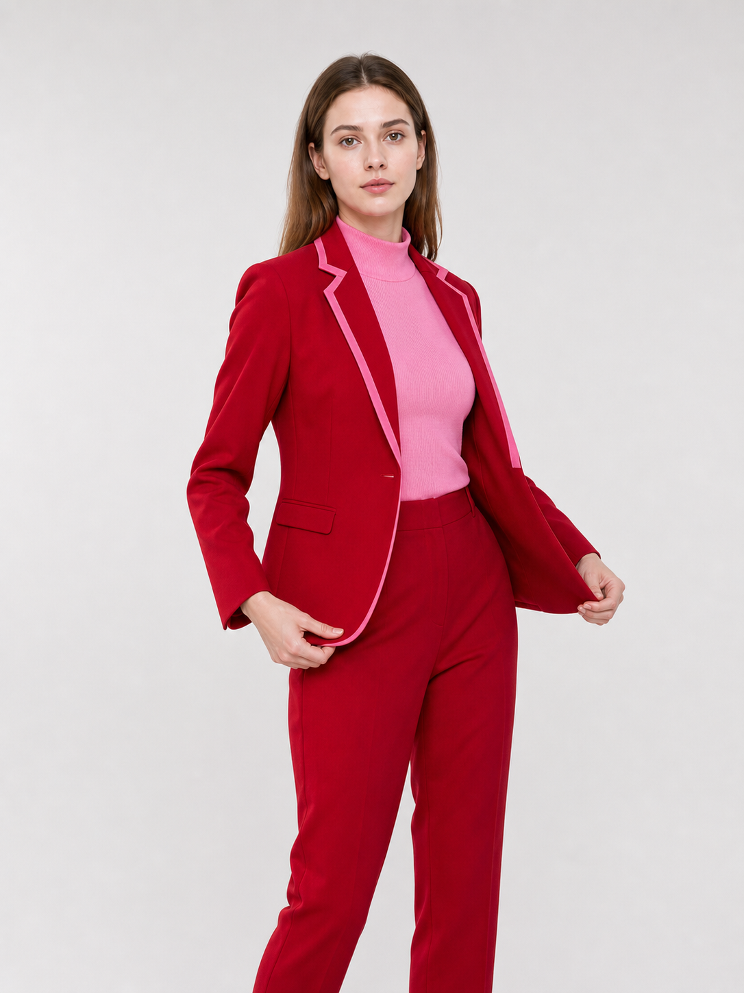 Gladys Cosplay Costume: blazer, pants, turtleneck