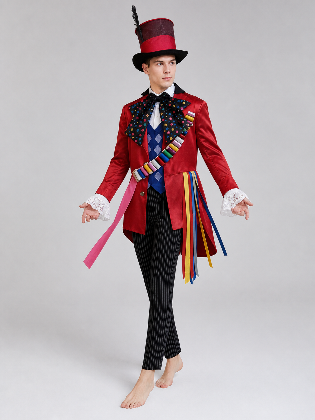 Mad Hatter Costume with Hat