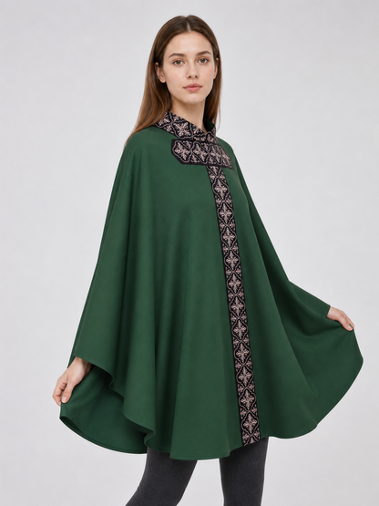 Cosplay Cape with Geometric Pattern