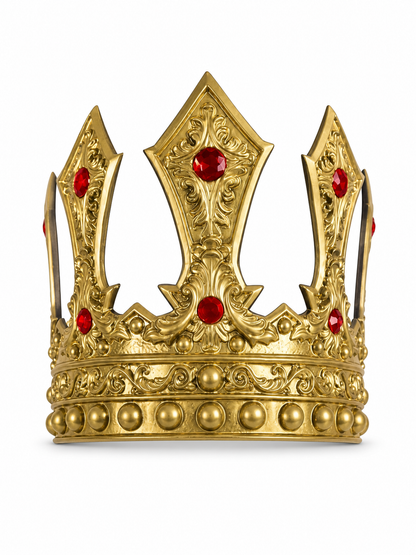 Carnival Crown with Stones and Beads