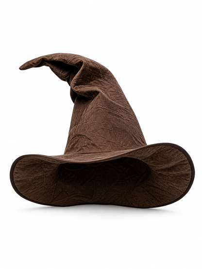 Carnival Witch Hat with Wide Brim