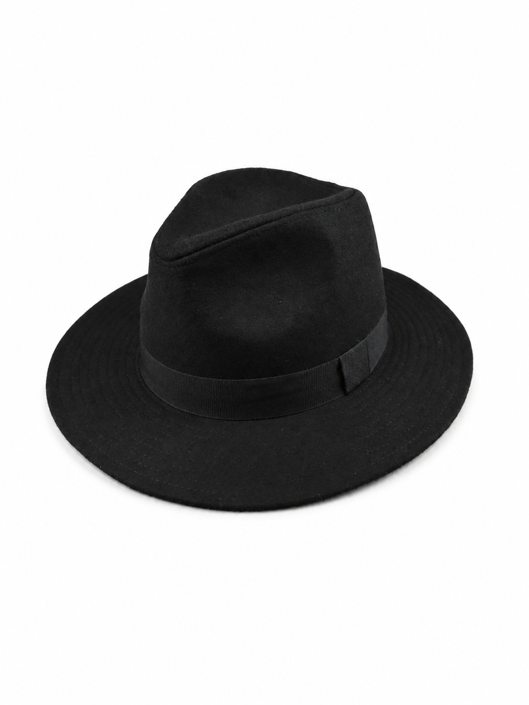 Carnival fedora hat with a wide brim
