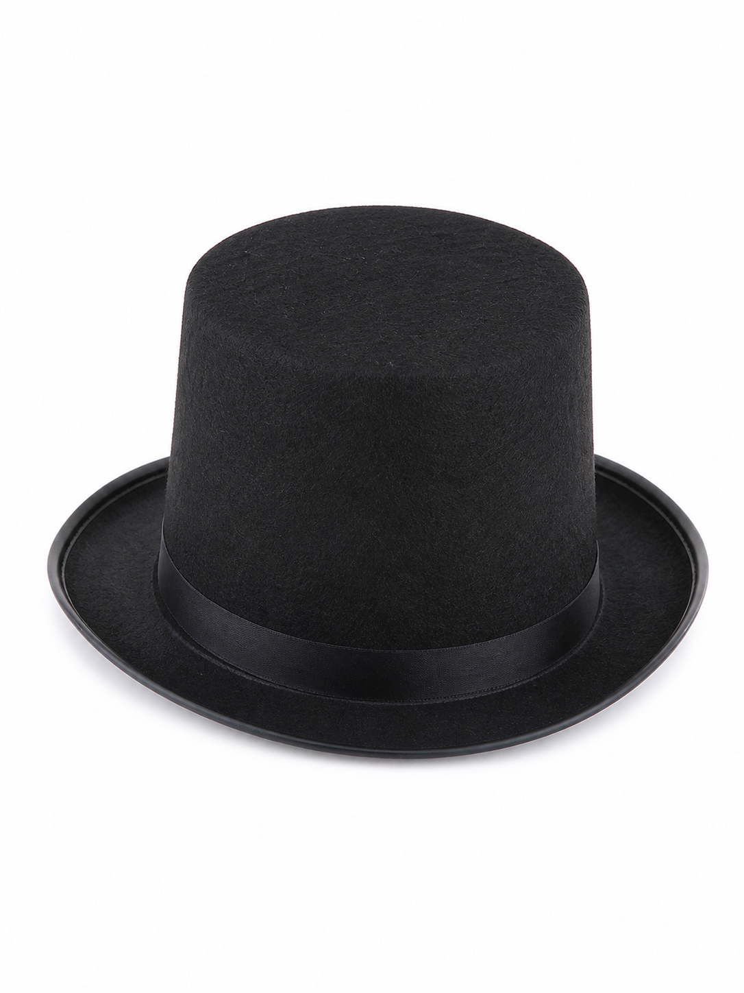 Black Carnival Hat for Magic Tricks and Masquerade