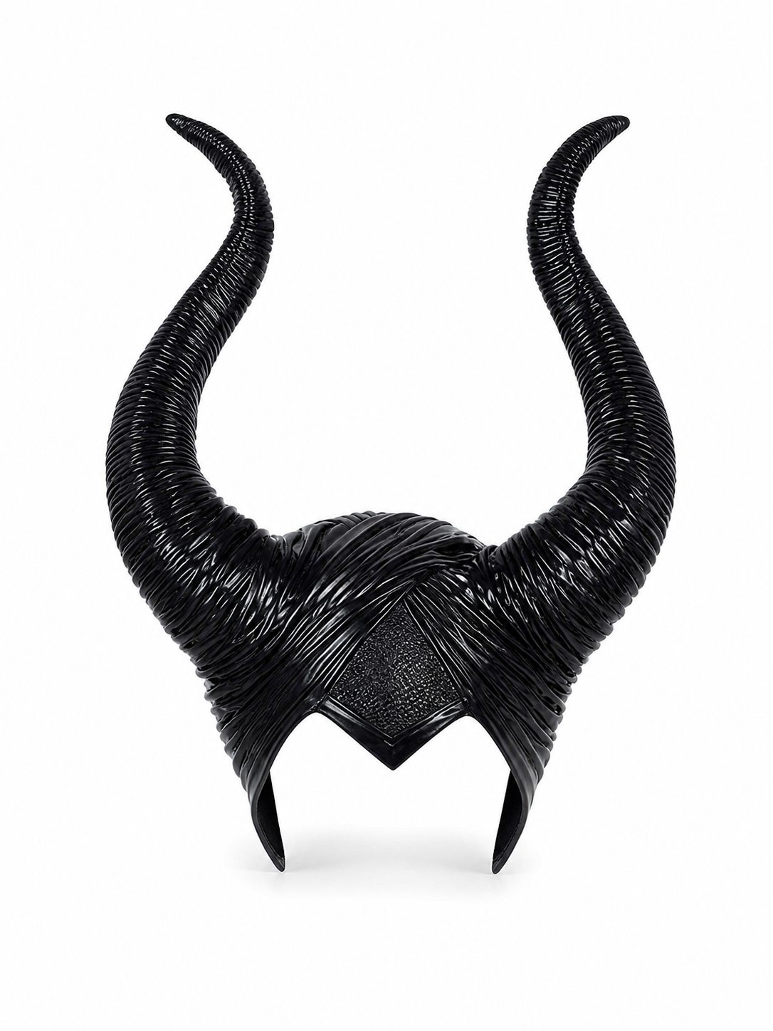Carnival Headpiece with Black Horns main product view 3