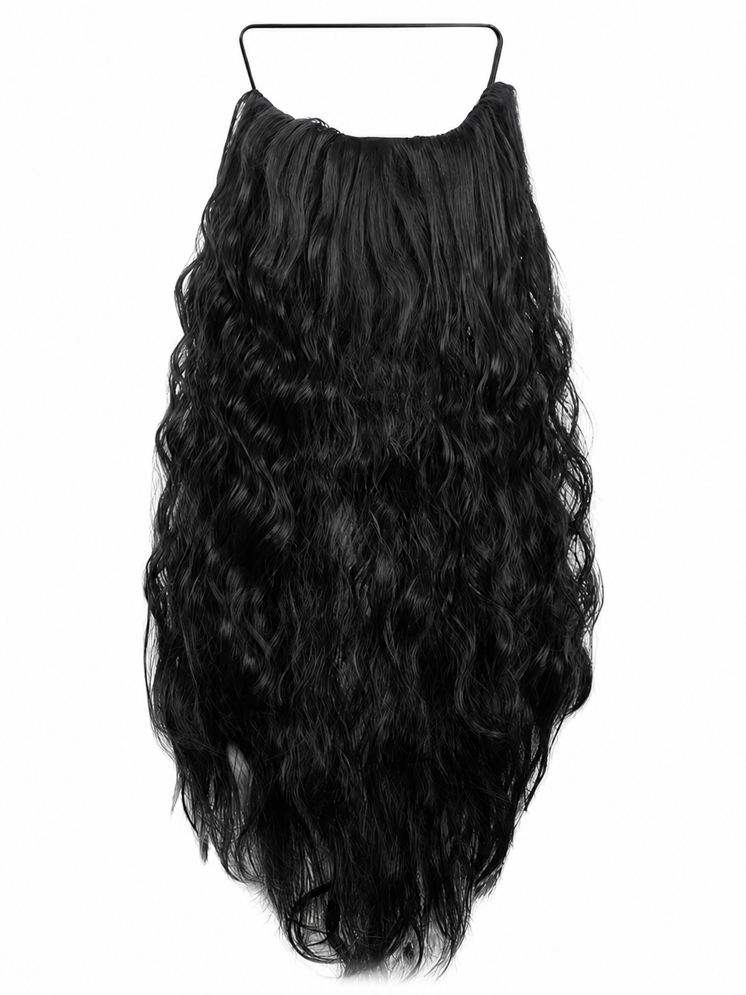 Long Black Carnival Wizard Beard