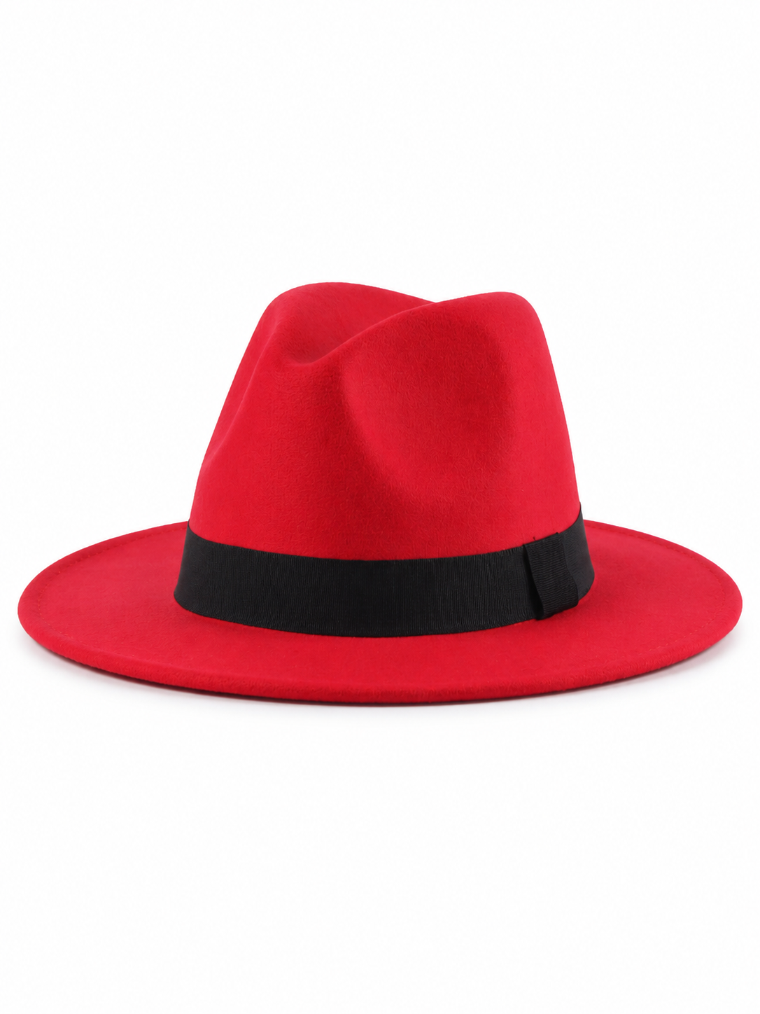 Carnival Fedora Hat with Black Ribbon