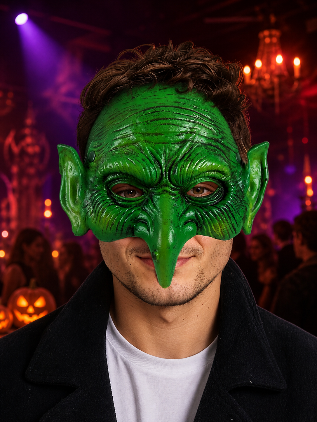 Green Goblin Mask for Halloween and Cosplay