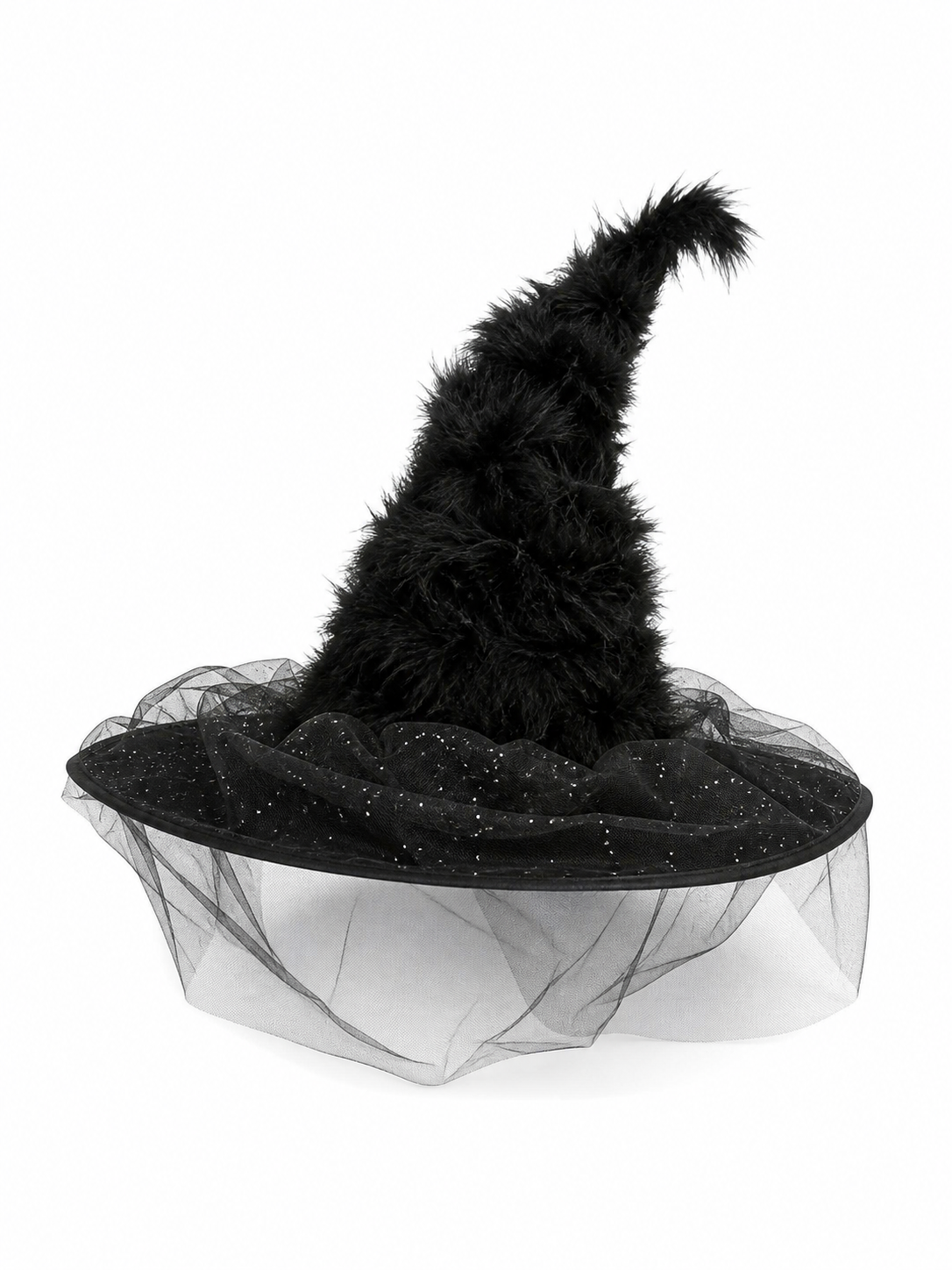 Halloween Witch Hat with Veil