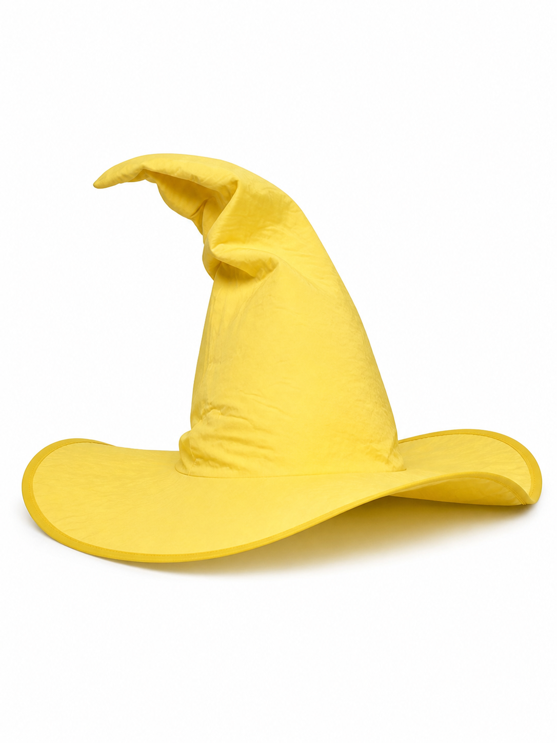 Yellow Witch Costume Hat for Halloween