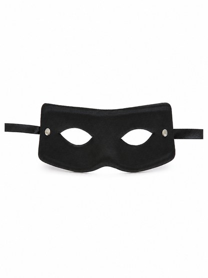 Zorro Masquerade Mask with Glittering Emblem