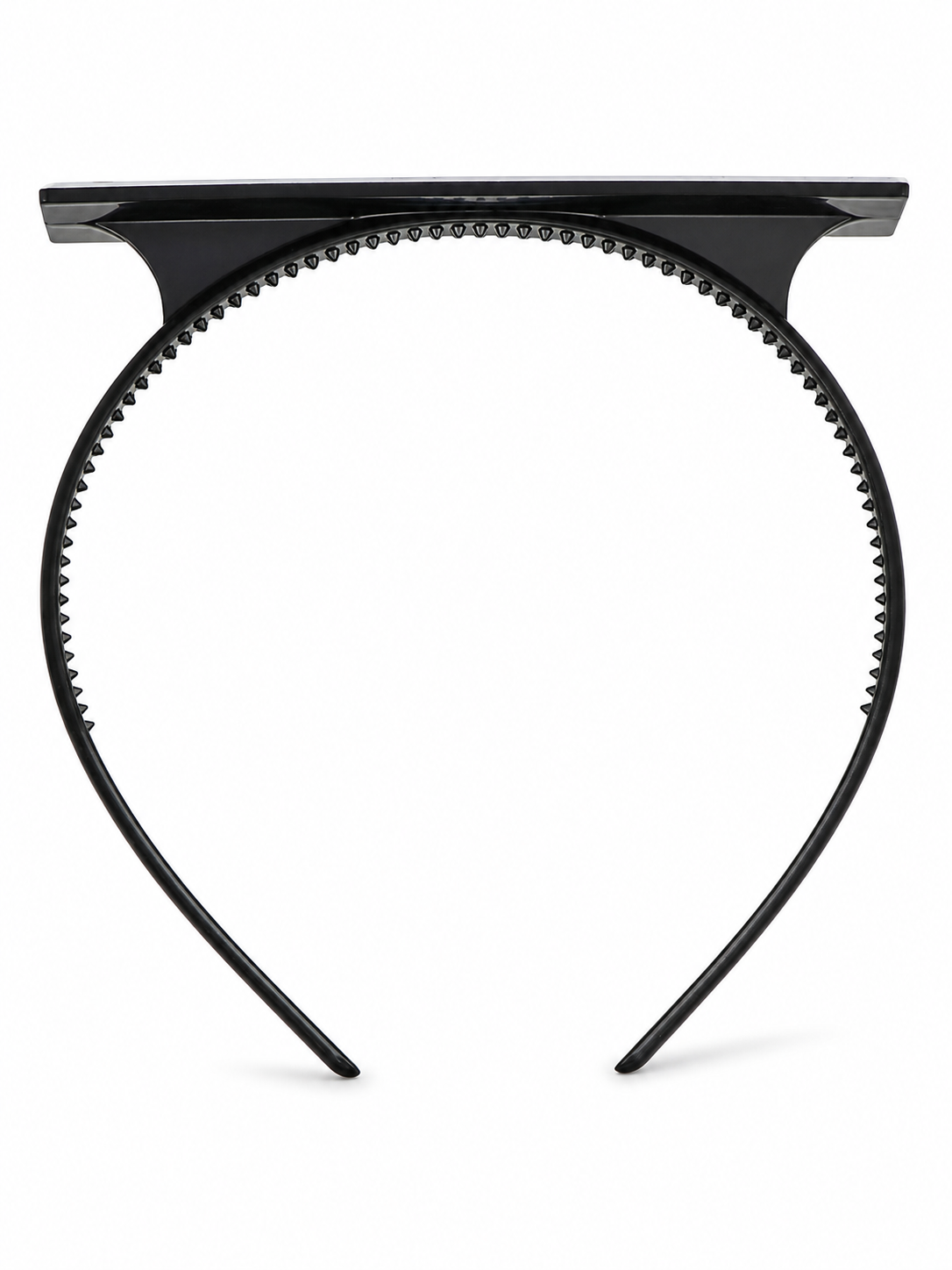 Black carnival headband for a festive look