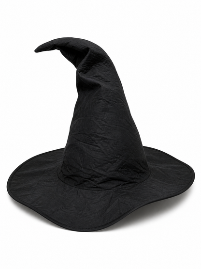 Carnival Witch Hat with Wide Brim