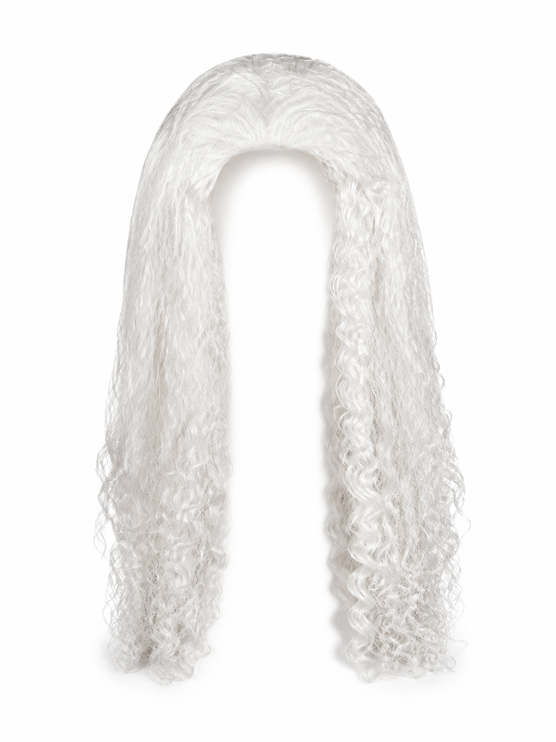 Silver Halloween Costume Wig