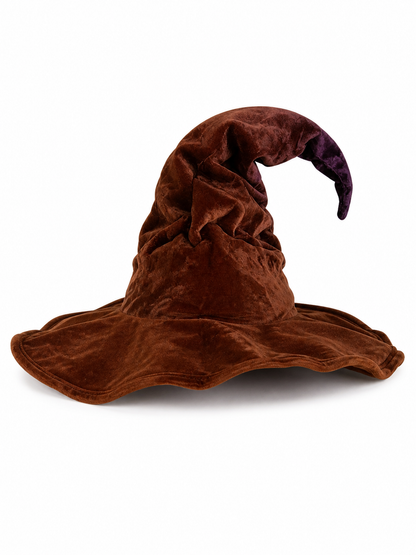 Wide-Brimmed Carnival Witch Hat