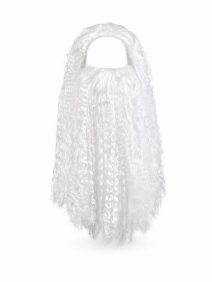 White Santa Claus Wig and Beard Holiday Set