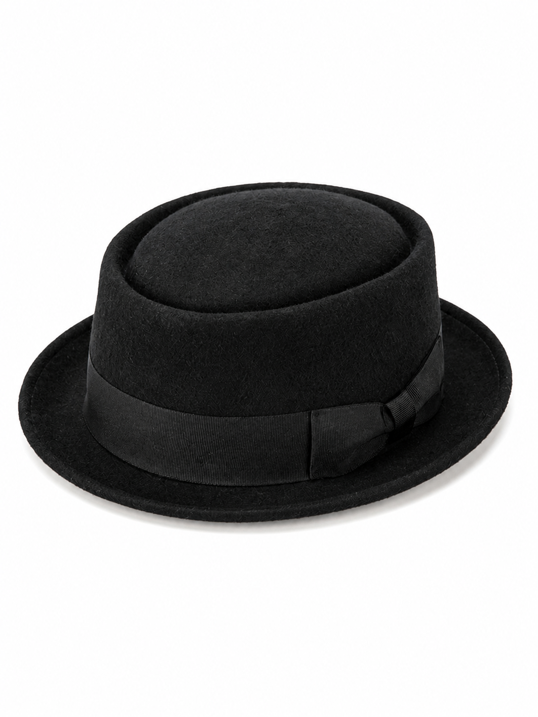 Carnival Fedora Hat with Ribbon and Bow