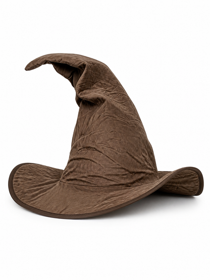 Carnival Witch Hat with Wide Brim