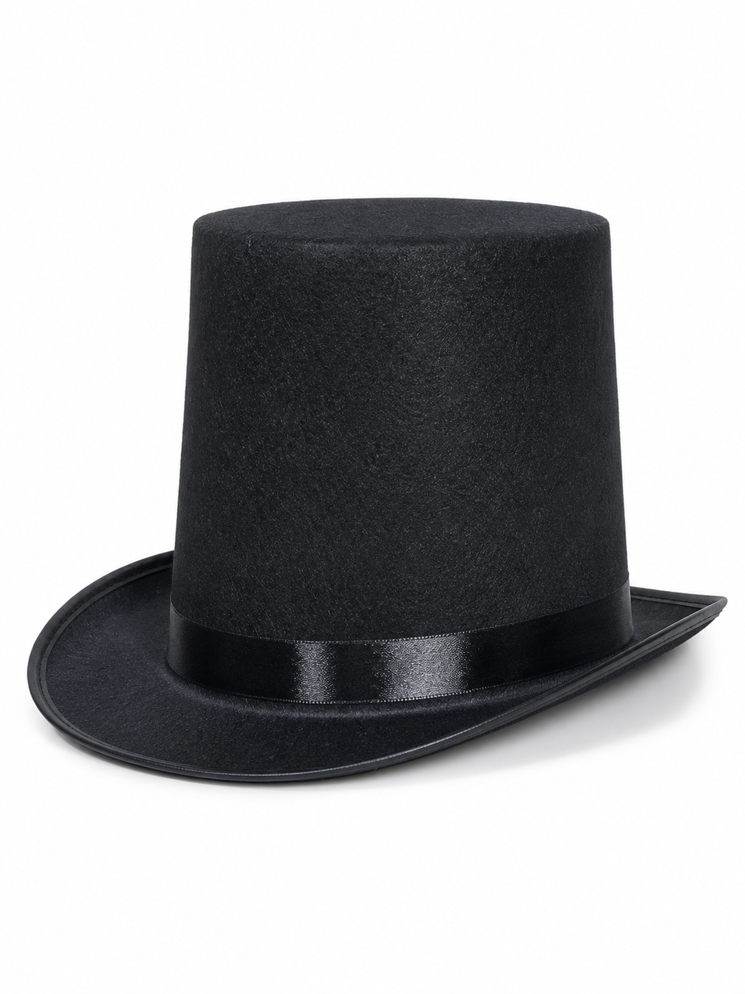 Wide-Brimmed Carnival Top Hat