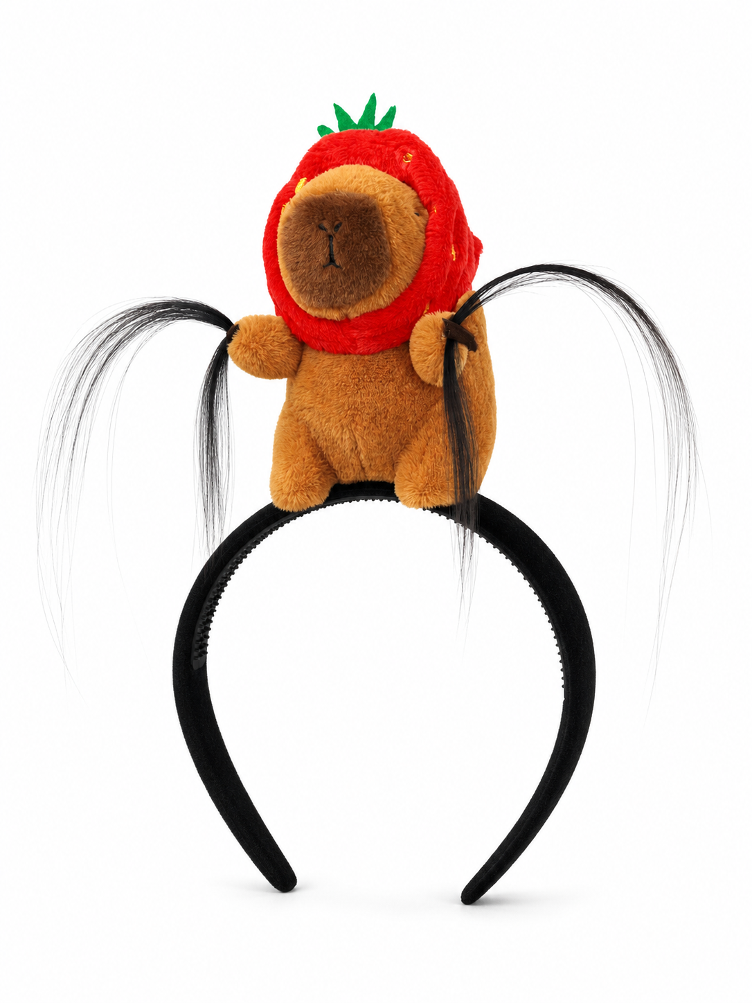 Capybara and Strawberry Carnival Headband
