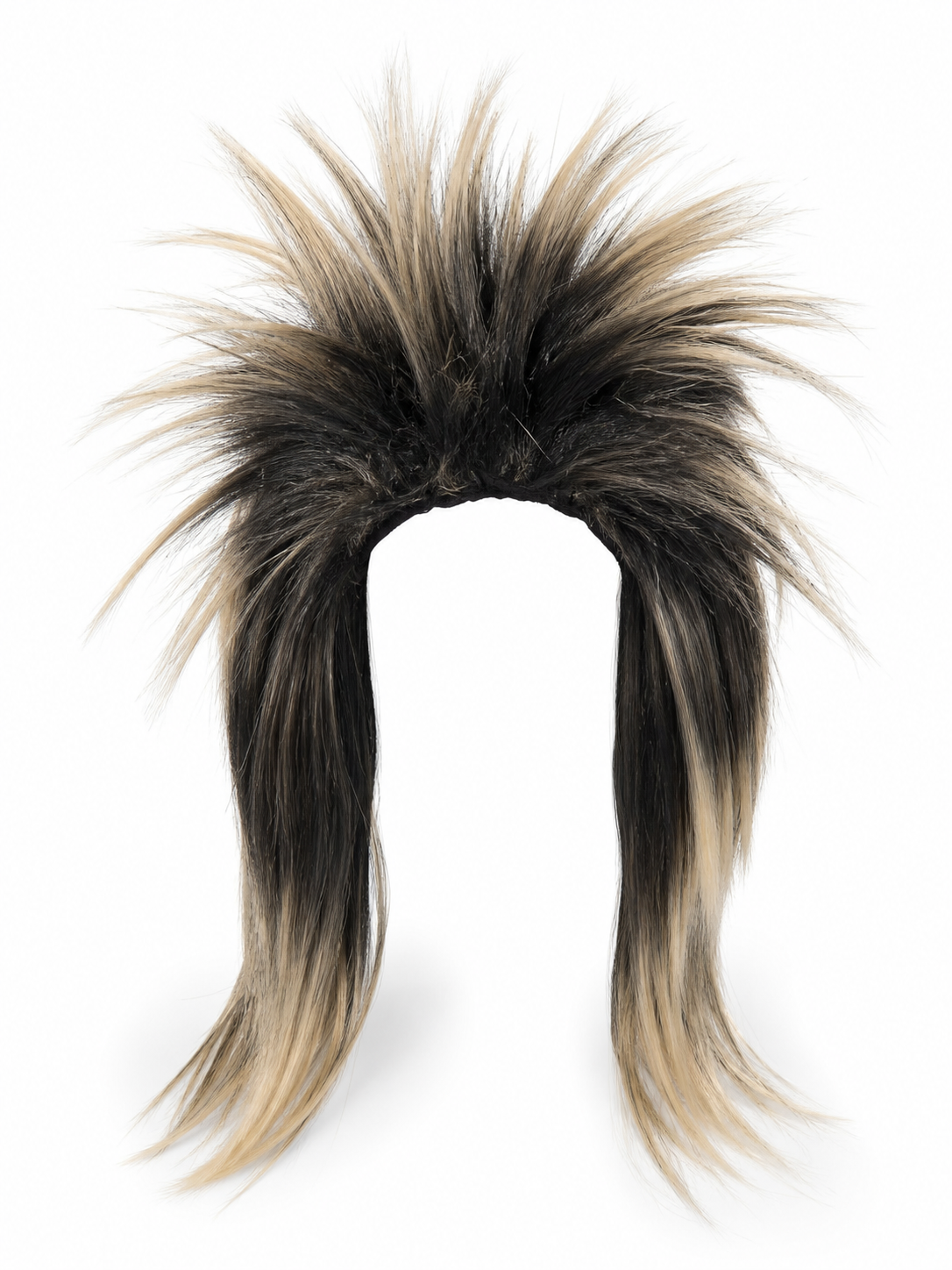 Carnival Brown Spiked Punk Wig