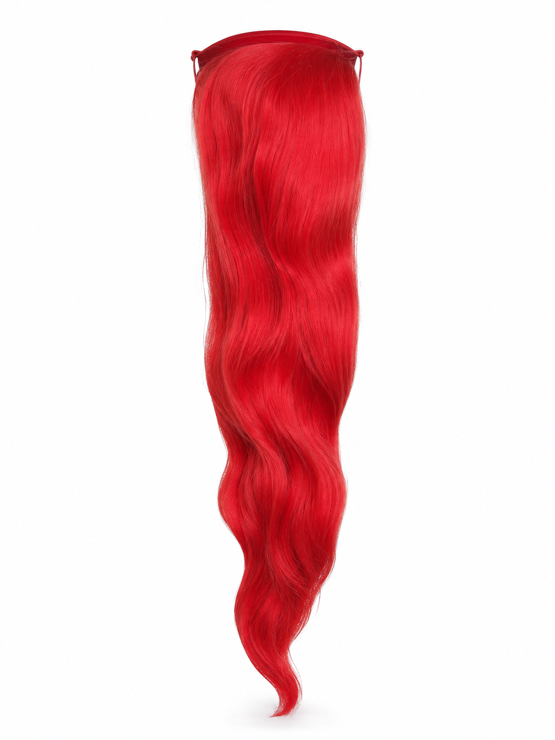 Long Red Carnival Cosplay Wig