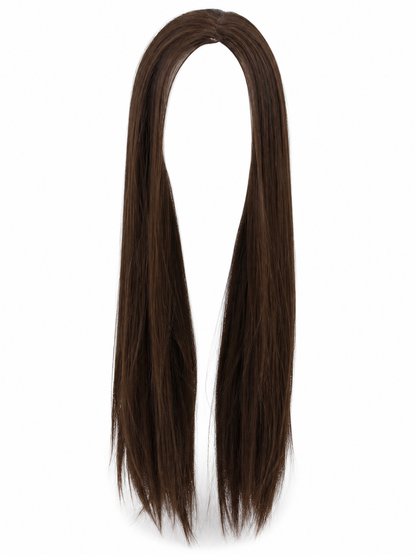 Long Straight Carnival Wig with Center Part