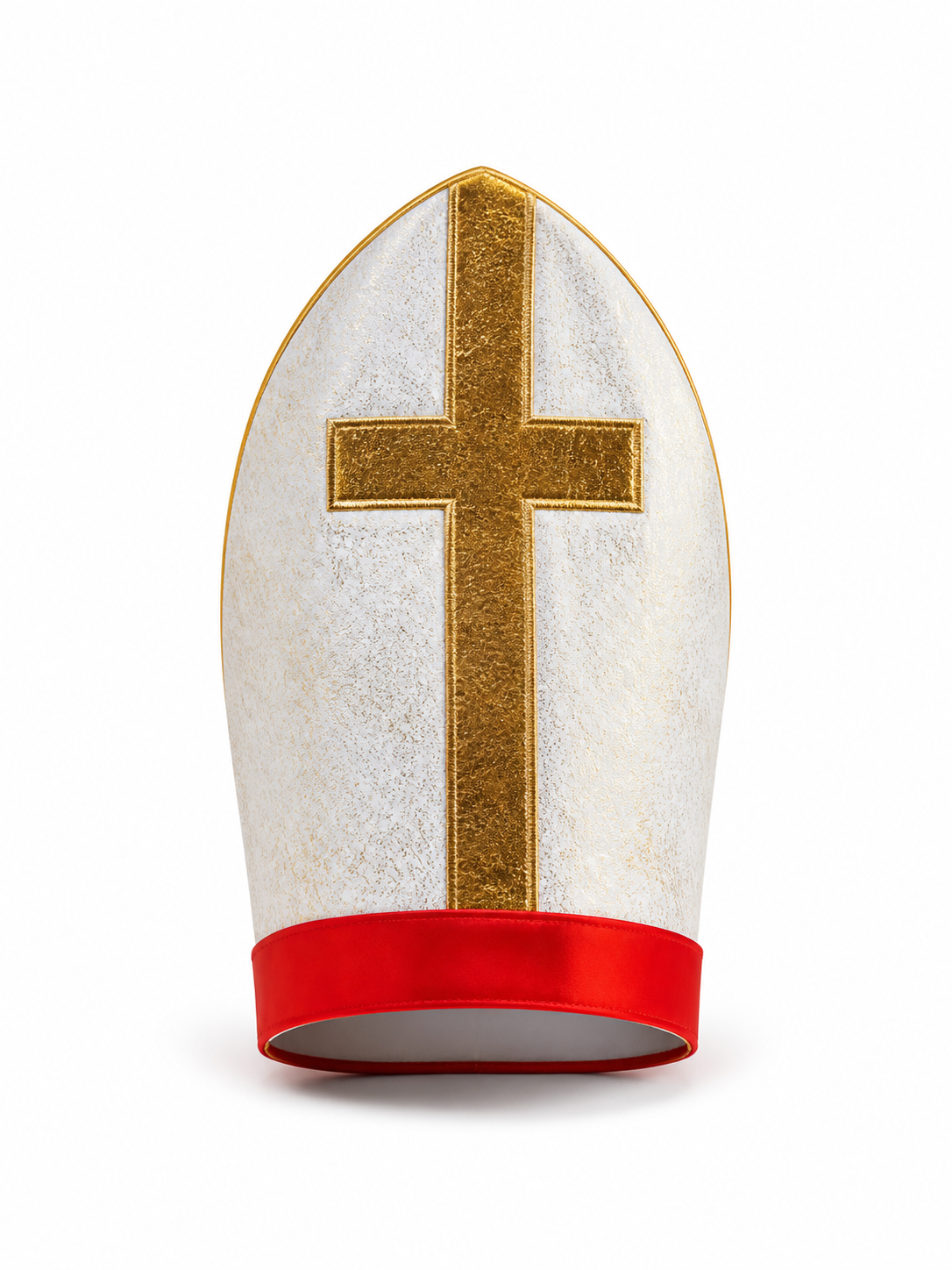 Priest Costume with Red Cape and Hat
