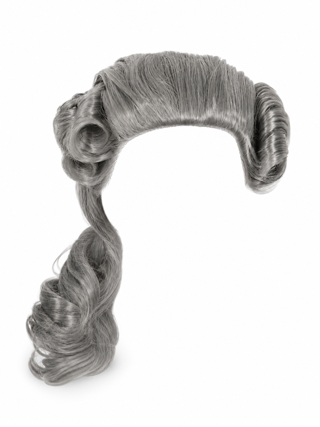 Gray Carnival Colonial-Style Wig