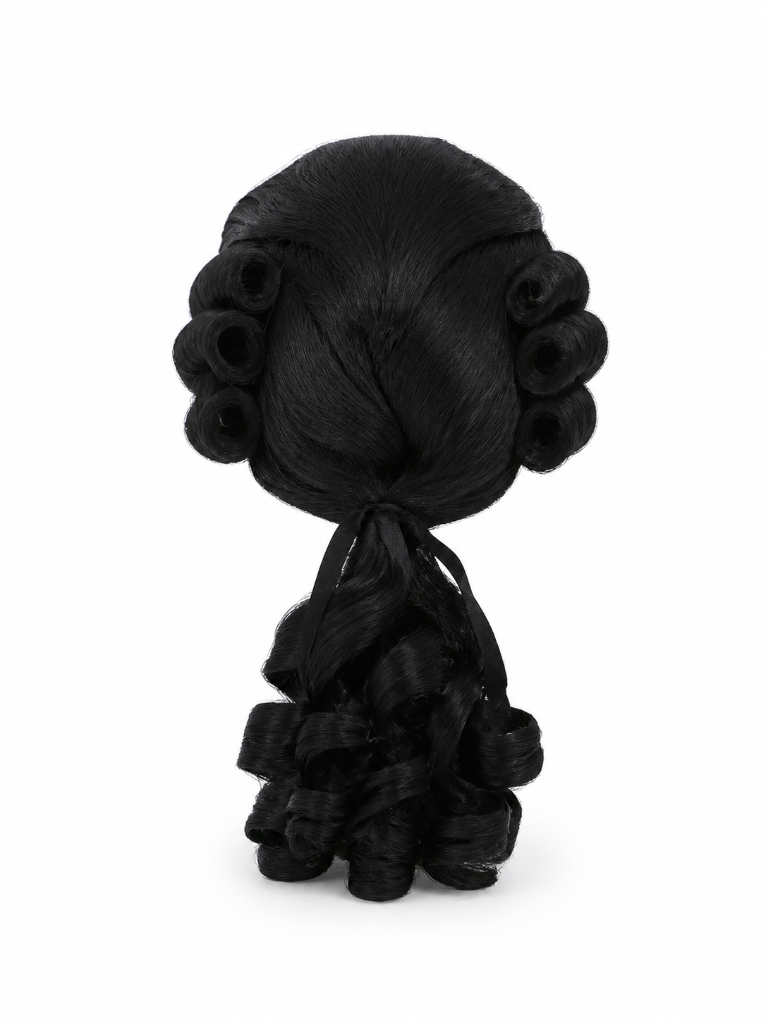 Black Colonial-Style Carnival Wig
