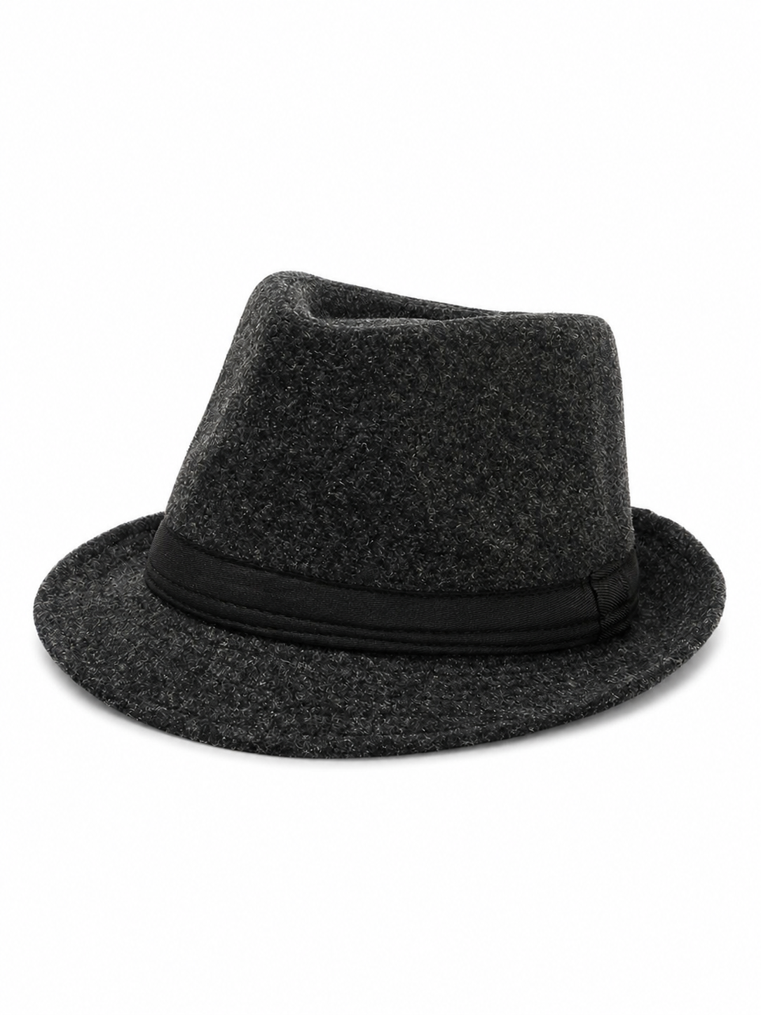 Carnival Hat with a Black Band and Short Brim