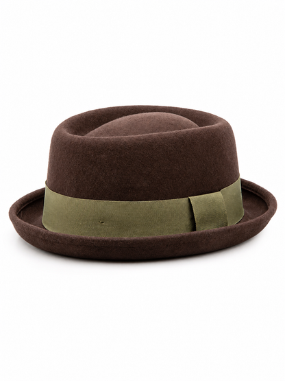 Wide-Brimmed Carnival Fedora Hat