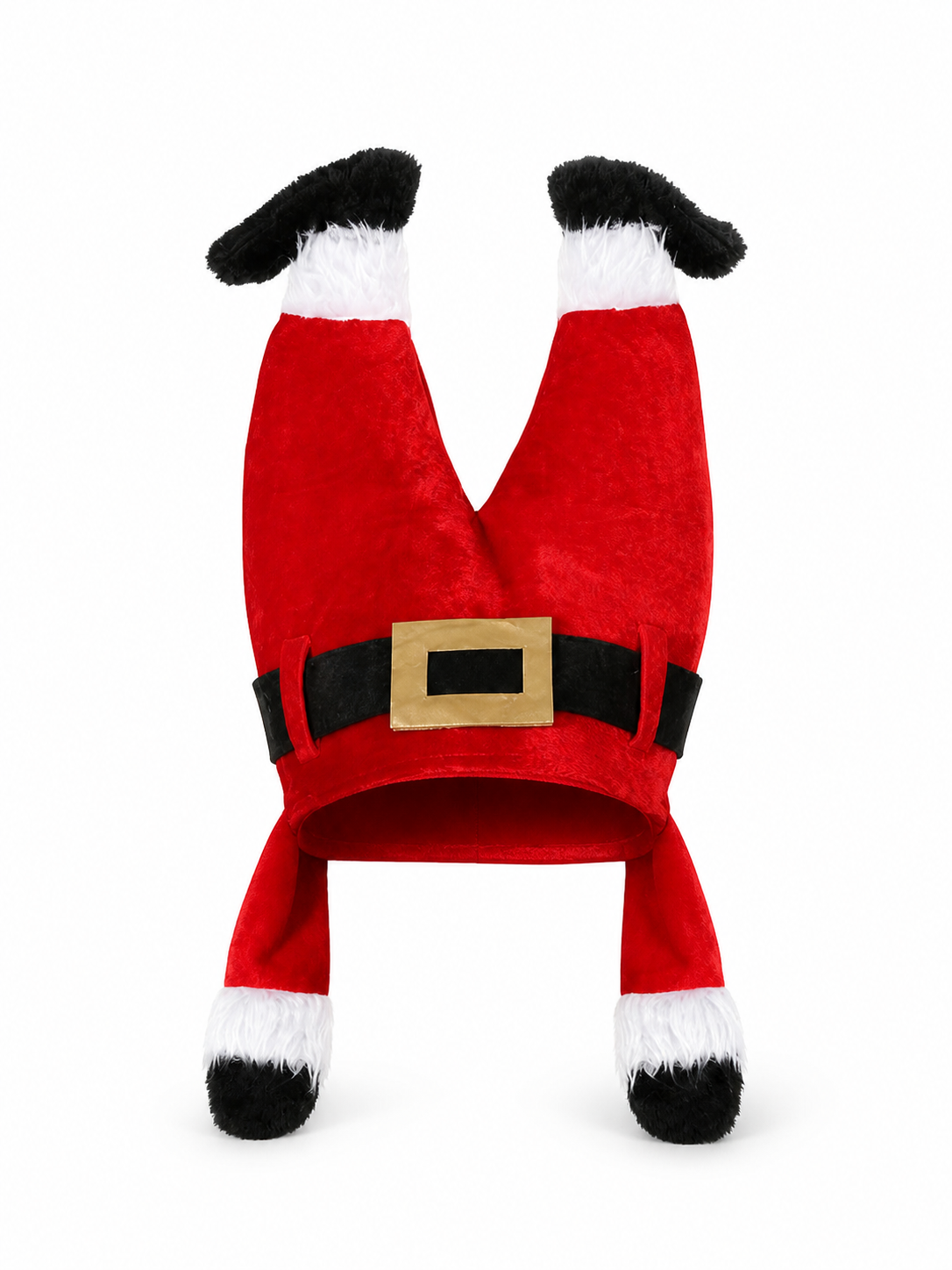 Christmas Carnival Hat with Fuzzy Trim