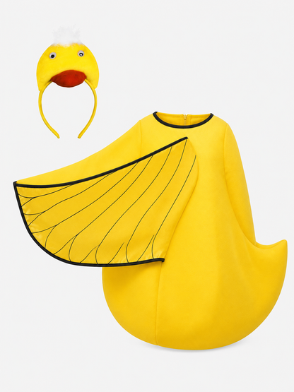 Duck costume with wings and headband