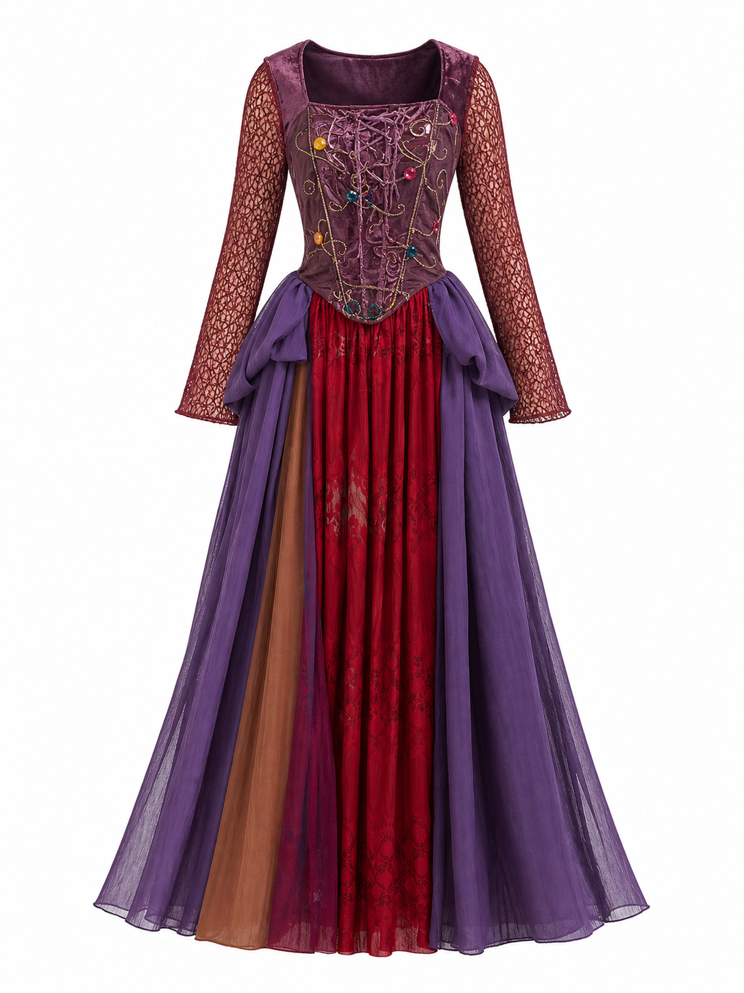 Medieval-Style Fantasy Cosplay Costume Dress